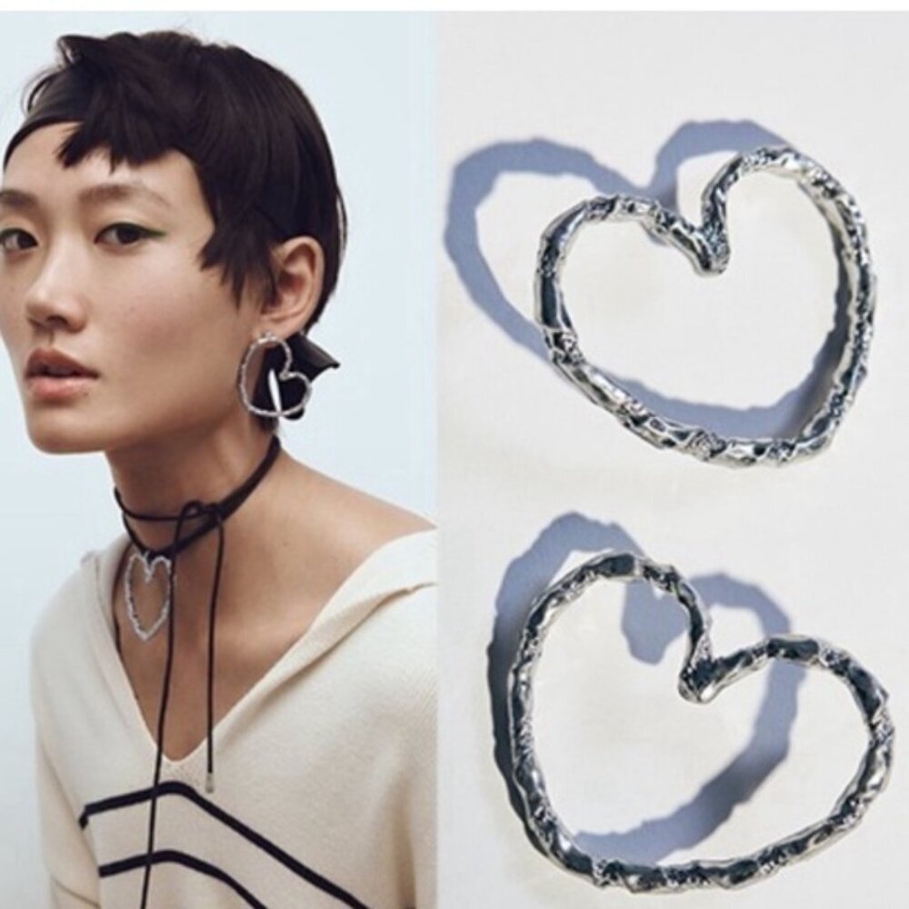 NWT Zara Textured Earrings ✨✨💗💗💗